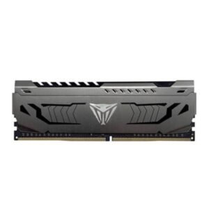 MEMORIA RAM PC 16GB PATRIOT PVS416G360C8 V4S DDR4 3600 MHZ CL18 1.35 V VIPER 4 STEEL. DISIPADOR ALUMINIO. XMP 2.0 DIMM 288 PINES NEGRO