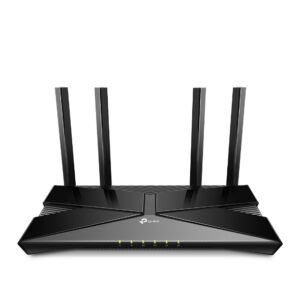 ROUTER TP LINK ARCHER AX53 2.4 GHZ 5 GHZ AX3000 WI FI 6 GIGABIT PUERTOS LAN / WAN NEGRO