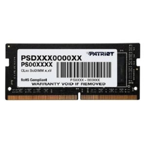 MEMORIA RAM LAPTOP 8GB PATRIOT PSD58G560041S SL DDR5 5600MHZ CL46 1.1V NEGRO