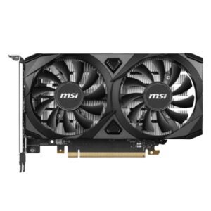 TARJETA DE VIDEO MSI GEFORCE RTX 3050 VENTUS 2X 6G OC GDDR6 1492 MHZ 912-V812-016 NEGRO