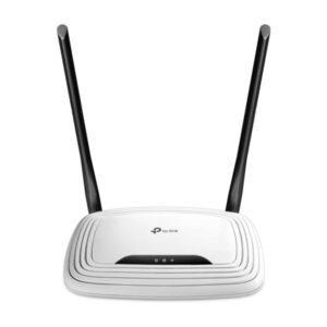 ROUTER TP LINK TL WR841N(ES) 2.4 GHZ N300 WI FI 4 PUERTOS LAN / WAN BLANCO / NEGRO