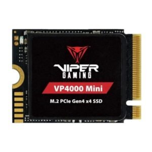 HD INTERNO SOLIDO 500GB PATRIOT VP4000 MINI VIPER GAMING M.2 2230 PCIE GEN4 X4 NVME 5000MB/S / 3500MB/S NEGRO