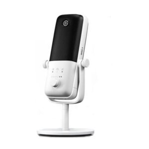 MICRÓFONO GAMING ELGATO WAVE 3 USB-C PARA STREAMING Y GRABACIÓN 10MAB9911 BLANCO