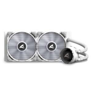 ENFRIAMIENTO LIQUIDO SHARKOON S80 RGB AIO 240MM 4044951038602 BLANCO