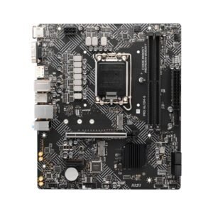 TARJETA MADRE MSI PRO H610M-G DDR5 LGA 1700 MATX DDR5 911-7D46-204 NEGRO