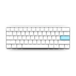 TECLADO GAMING RGB DUCKY ONE 2 PRO MINI MECÁNICO USB-C ESPAÑOL SWITCH PLATEADO DKON2061ST-PESPDWWT2 BLANCO