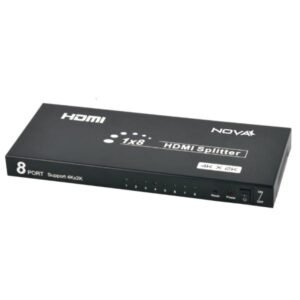 SPLITTER NOVA HDMI 8 PUERTOS 4K 30HZ FAA38318001C NEGRO