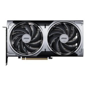 TARJETA DE VIDEO MSI GEFORCE RTX 5070 12G VENTUS 2X OC GDDR7 2557 MHZ 912-V532-009 NEGRO / PLATEADO