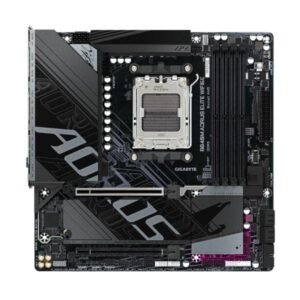 TARJETA MADRE GIGABYTE B840M A ELITE WIFI6E AM5 MICRO ATX DDR5 NEGRO