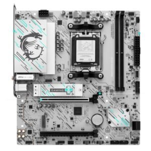 TARJETA MADRE MSI PRO B840M GAMING WIFI6E AM5 MICRO ATX DDR5 911-7E76-001 NEGRO/BLANCO