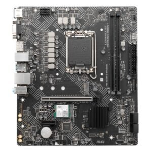 TARJETA MADRE MSI PRO H610M-G WIFI LGA1700 MICRO-ATX DDR5 911-7D46-150 NEGRO