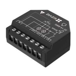 INTERRUPTOR WI-FI INTELIGENTE EZVIZ CS-T36-R100-WM(O-ST) (E) 2.4 GHZ CONTROL POR APP / VOZ 304800314 NEGRO