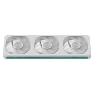 ABANICO ARGB FORMULA V LINE TRIPLE FAN AIR FUSION 3 WH 360MM 4 PIN PWM + 3 PIN ARGB 4711401664314 BLANCO