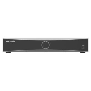 GRABADORA NVR HIKVISION DS-7732NXI-K4/16P(D) 32 CANALES IP HASTA 12 MP / 4K 4 SATA HASTA 64 TB H.265+ ACUSENSE POE NEGRO