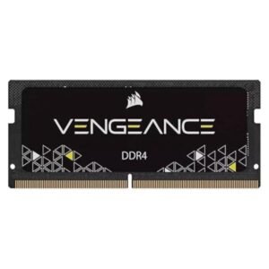 MEMORIA RAM LAPTOP CORSAIR VENGEANCE SODIMM 16GB (1X16GB) DDR4 3200 MHZ CL22 1.20V CMSX16GX4M1A3200C22 NEGRO