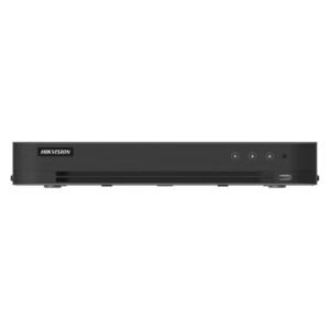 GRABADORA DVR HIKVISION IDS-7208HUHI-M1/XT 8/4 8 CANALES + 4 CANALES DE AUDIO + ALARMA 4K H.265 PRO+ ACUSENSE NEGRO