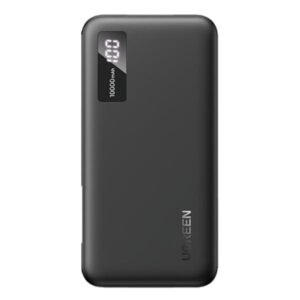 POWER BANK UGREEN PB311 10000MAH 22.5W USB-A USB-C PANTALLA DIGITAL 25742 NEGRO