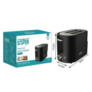 TOSTADORA WINNING STAR ST-2101 750W 7 NIVELES MBJ-729-WST-110V-16980 NEGRO