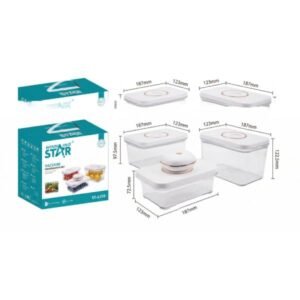 SET ELÉCTRICO DE CONSERVACIÓN AL VACIO WINNING STAR ST-6350 SILICONA / ABS BXH-1679-WST-18428 BLANCO