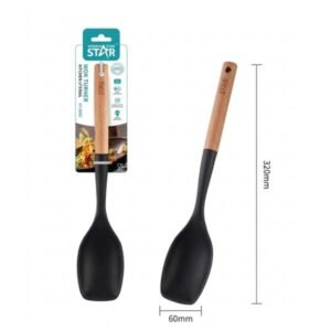 ESPÁTULA PARA WOK WINNING STAR ST-7550 SILICONA / NYLON / MADERA MC-1642-WST-38864