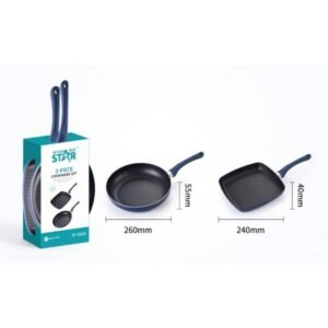 SET DE SARTENES WINNING STAR ST-5222 ALUMINIO 2 PIEZAS GUO-1767-WST-18642 AZUL