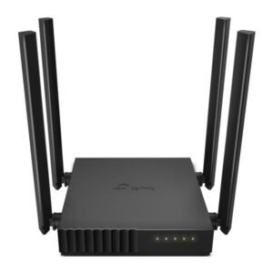 ROUTER TP LINK ARCHER C50 2.4 GHZ 5 GHZ AC1200 MU MIMO PUERTO WAN NEGRO