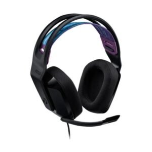 HEADSET GAMING LOGITECH G335 ALÁMBRICO 3.5MM 981-000977 NEGRO