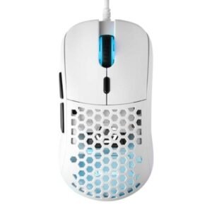 MOUSE GAMING RGB SHARKOON LIGHT 180 ALÁMBRICO USB 12000 DPI 4044951031092 BLANCO