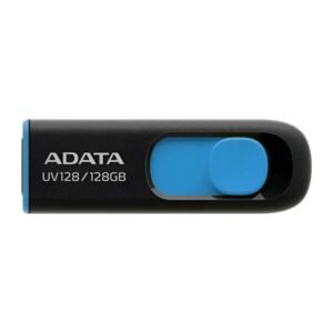 MEMORIA USB 128GB ADATA UV128 USB-A  3.2 GEN 1 AUV128-128G-RBE NEGRO / AZUL