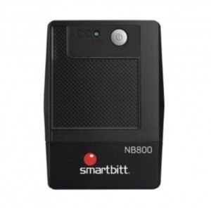 UPS SMARTBITT SBNB800 800VA 420W UPS LINEA INTERACTIVA 120VAC 6 TOMAS NEGRO