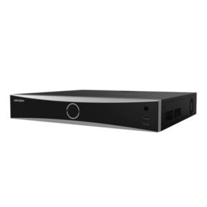 GRABADORA NVR HIKVISION DS-7732NXI-K4/16P(D)(STD) 32 CANALES IP 16 PUERTOS POE 12MP/8MP/4K HASTA 64TB / 4 HDD (NO INCLUIDOS) ACUSENSE H.265/H.264 303621110 NEGRO