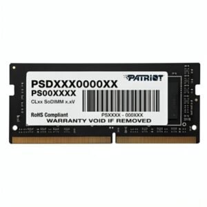 MEMORIA RAM LAPTOP 32GB PATRIOT PSD532G56002S SL DDR5 5600MHZ CL46 1.1V NEGRO