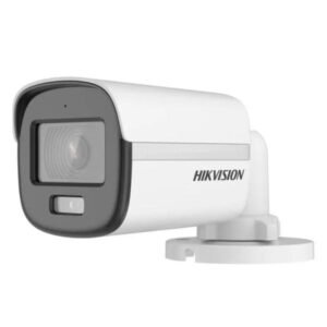 CÁMARA MINI BULLET HIKVISION DS-2CE10DF0T-PFS 2 MP LENTE FIJO ALCANCE DE LUZ BLANCA HASTA 20 M 327800162 BLANCO