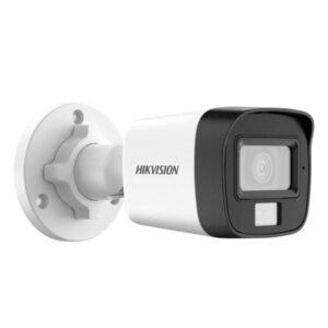 CAMARA MINI BULLET HIKVISION DS-2CE16K0T-LFS 3K SMART HYBRID LIGHT IR HASTA 30 M Y LUZ BLANCA HASTA 20 M IP67 300513692 BLANCO