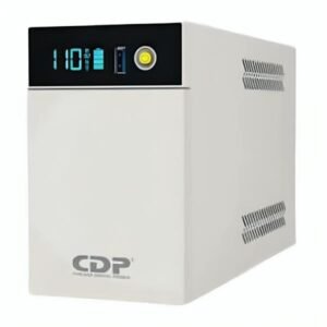 UPS CDP LISMART-855 500VA 250W UPS LINEA INTERACTIVA LITIO LIFEPO4 120VAC USB LCD BLANCO