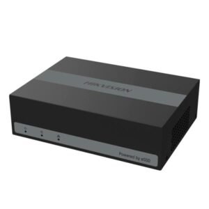 GRABADORA DVR HIKVISION IDS-E04HQHI-B 4 CANALES ANALÓGOS (+1 IP) HASTA 5 MP LITE / 3K 512 GB PRO ACUSENSE 300228637 NEGRO