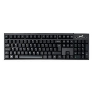 TECLADO GENIUS KB-7100X MEMBRANA ALÁMBRICO USB ESPAÑOL 31320001401 NEGRO