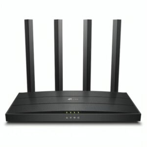 ROUTER TP LINK ARCHER AX12 US AX1500 DUAL BAND 2.4/5 GHZ 1500 MBPS WIFI 6 PUERTOS WAN / LAN NEGRO