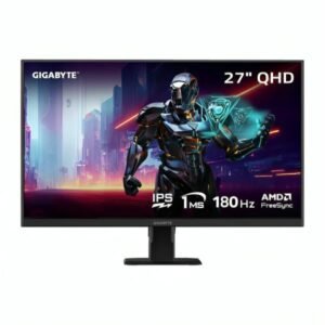 MONITOR 27 PULG GIGABYTE GS27QA US  2560X1440 1MS 180HZ 1MS IPS DP HDMI FREESYNC GS27QAUS