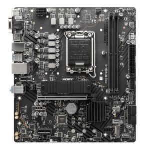TARJETA MADRE MSI PRO B760M-G LGA 1700 M-ATX DDR5 911-7D90-048 NEGRO