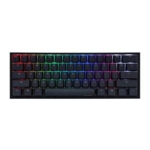 TECLADO GAMING RGB DUCKY ONE 2 PRO MINI MECÁNICO USB-C ESPAÑOL SWITCH AZUL DKON2061ST-CESPDAZT2 NEGRO