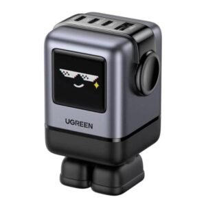 CARGADOR UGREEN X688 100W 3 PUERTOS USB-C Y 1 PUERTO USB-A CARGA RAPIDA 45514B NEGRO