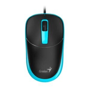 MOUSE GENIUS DX-123 ALAMBRICO USB-A 1200DPI 31010033401 NEGRO/AZUL