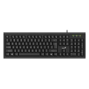 TECLADO GENIUS KB-113 MEMBRANA ALÁMBRICO USB ESPAÑOL 31300018401 NEGRO