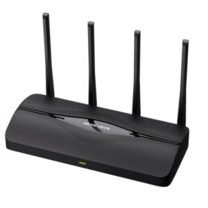 ROUTER MERCUSYS MR27BE(EU) DUAL BAND 2.4/5 GHZ 3600 MBPS WIFI 7 PUERTOS WAN / LAN NEGRO