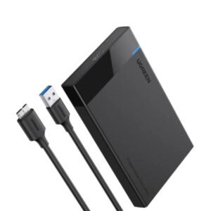 ENCAPSULADOR UGREEN US221 SATA III A USB 3.0 HDD/SSD 2.5 PULG 30848 NEGRO