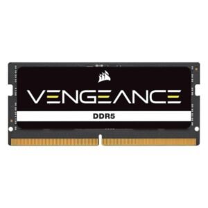 MEMORIA RAM LAPTOP CORSAIR VENGEANCE 16 GB DDR5 5600 MHZ CL48 1.10 V CMSX16GX5M1A5600C48 NEGRO