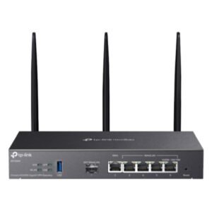 ROUTER VPN GIGABIT OMADA TP-LINK ER706W AX3000 WIFI 6 BALANCEO DE CARGA MULTI-WAN NEGRO