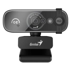 CÁMARA WEB GENIUS FACECAM OPEN 1080P FULL HD USB-A/USB-C RECONOCIMIENTO FACIAL Y CUBIERTA DE PRIVACIDAD 32200011400 NEGRO