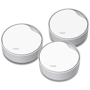 SISTEMA WIFI MESH TP LINK DECO X50-POE(3-PACK) DUAL BAND 2.4GHZ + 5GHZ AX3000 3GBPS